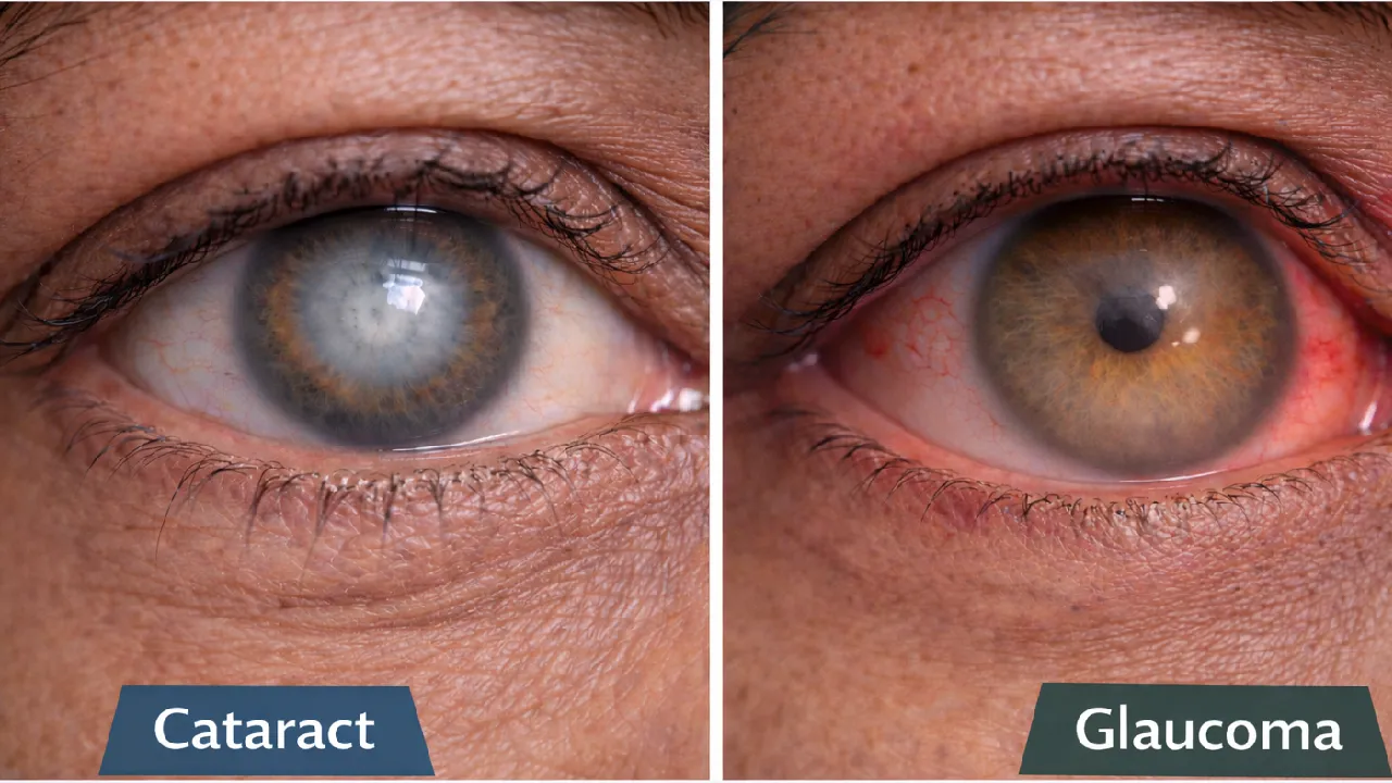 Cataract vs Glaucoma: A Complete Guide to Symptoms, Diagnosis, and Treatment