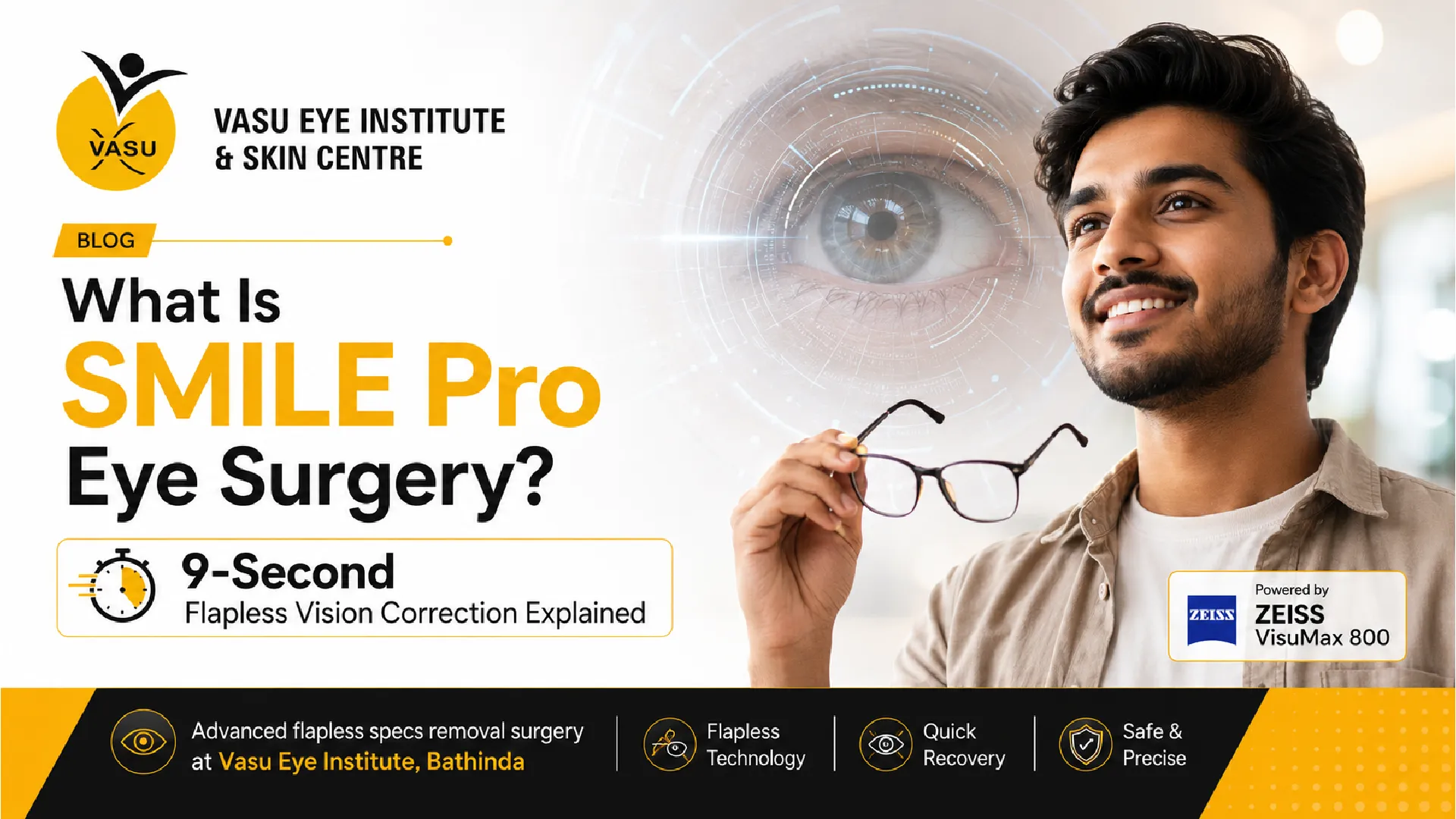 What Is SMILE Pro Eye Surgery? The World’s Fastest 9-Second Vision Correction Explained