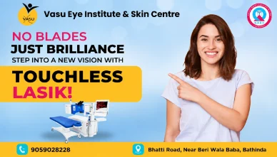 Touch-free Lasik laser surgery for correcting eye vision